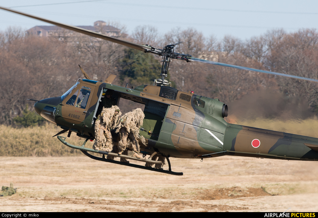 Japan - Ground Self Defense Force 41862 aircraft at Off Airport - Japan
