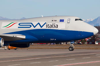 4K-SW800 - Silk Way Italia Boeing 747-400F, ERF