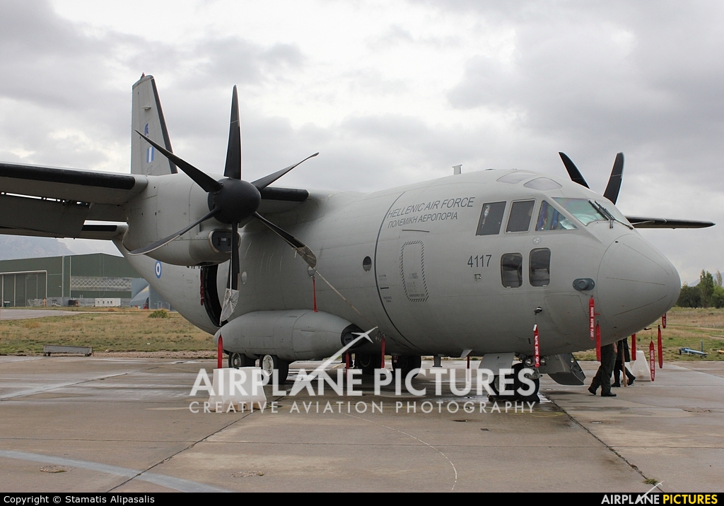 Greece - Hellenic Air Force 4117 aircraft at Elefsina