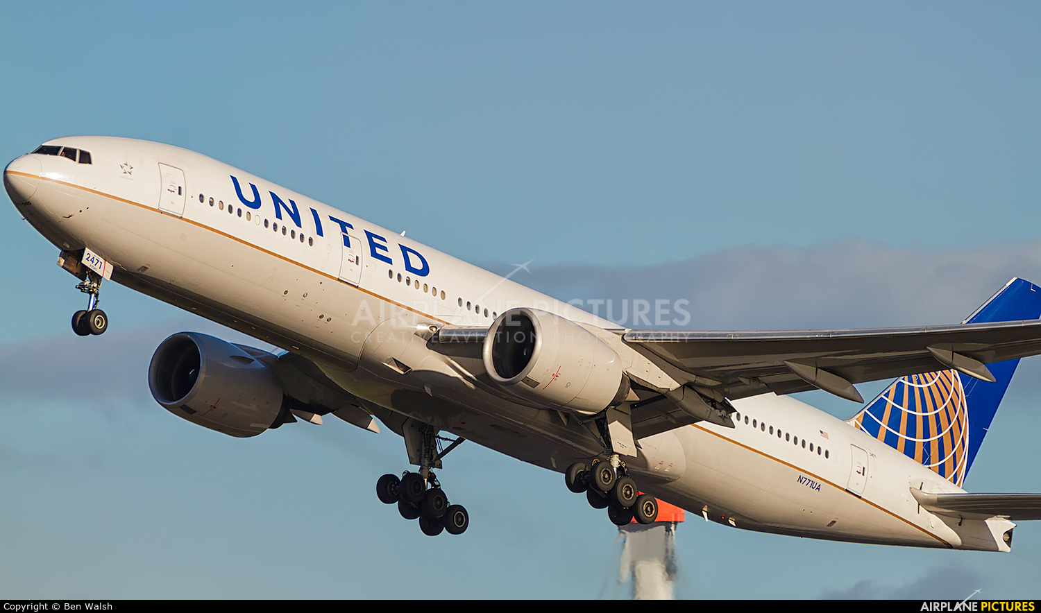 United Airlines N771UA aircraft at London - Heathrow