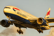 G-YMMK - British Airways Boeing 777-200 aircraft
