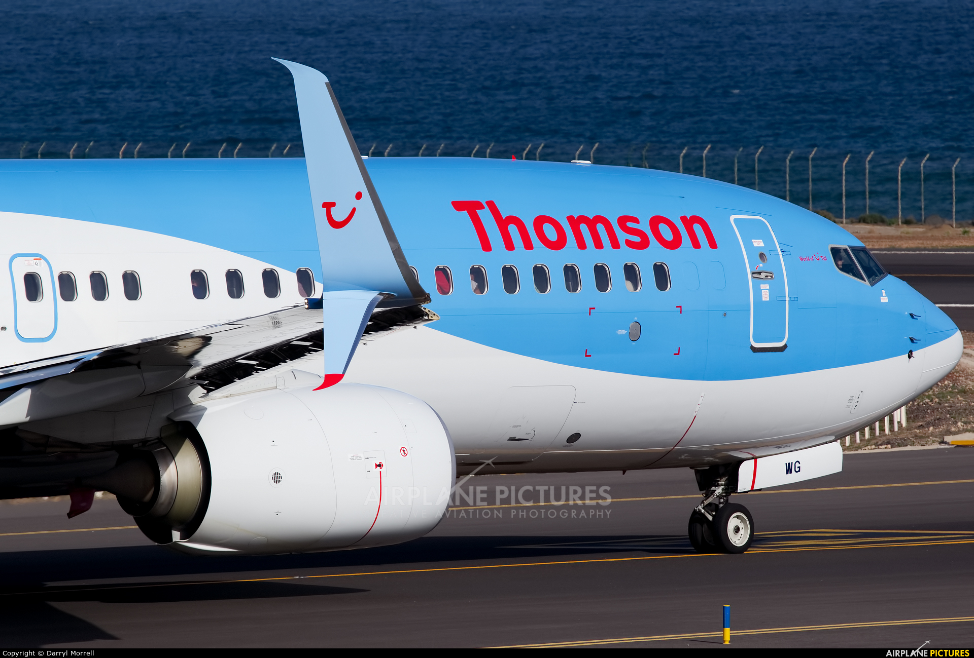 Thomson/Thomsonfly G-TAWG aircraft at Lanzarote - Arrecife