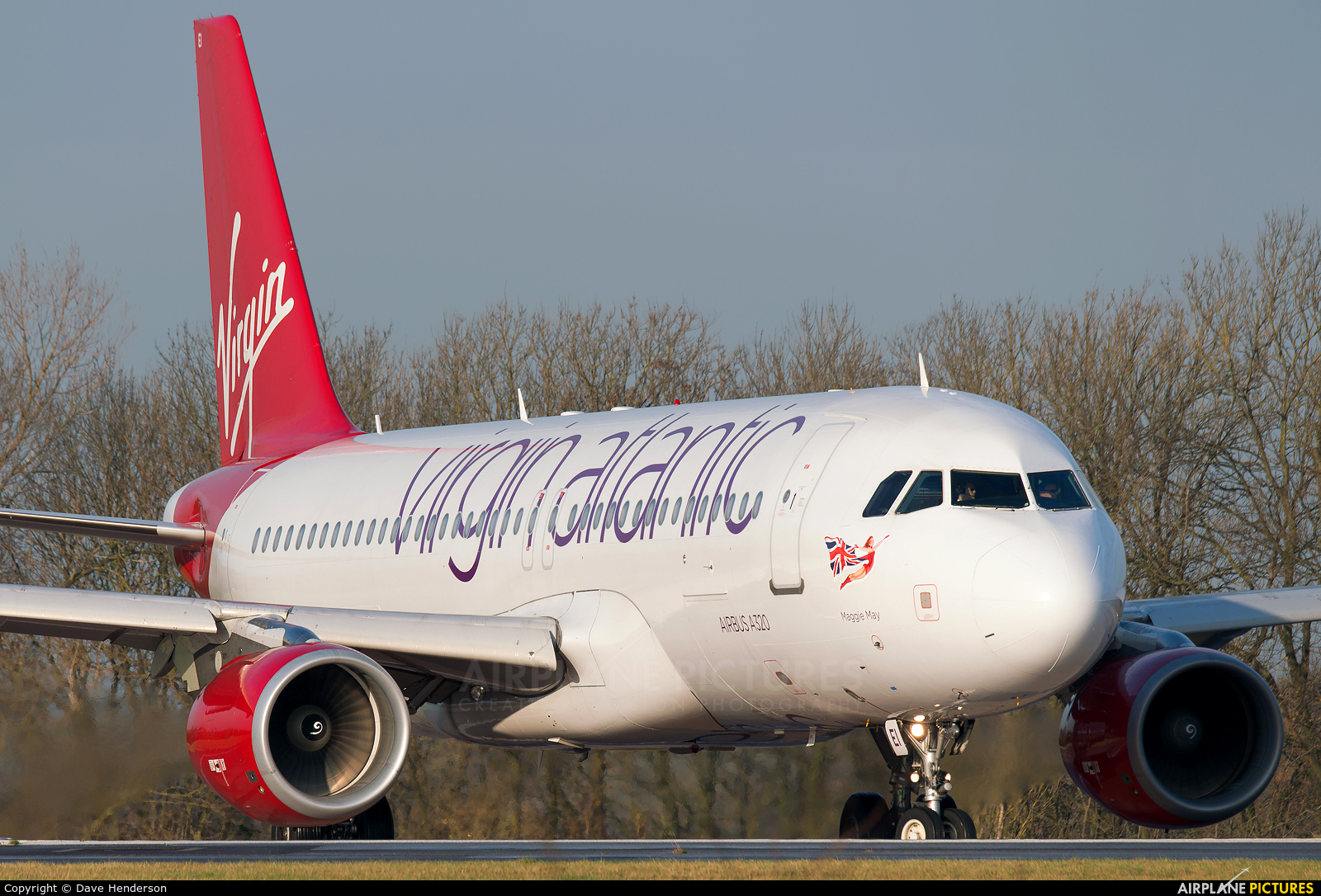 Virgin Atlantic EI-DEI aircraft at Manchester