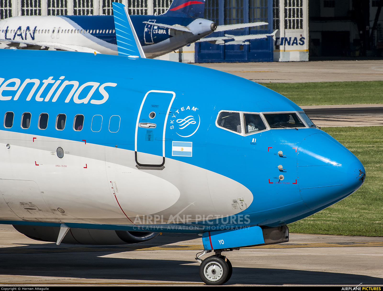 Aerolineas Argentinas LV-CYO aircraft at Buenos Aires - Jorge Newbery