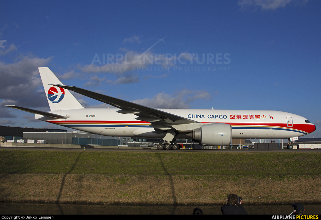 China Cargo B-2083 aircraft at Amsterdam - Schiphol