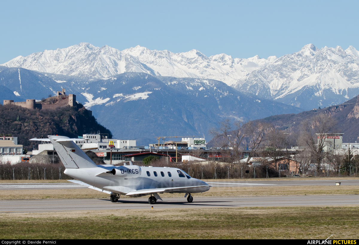 Private D-IKCS aircraft at Bolzano