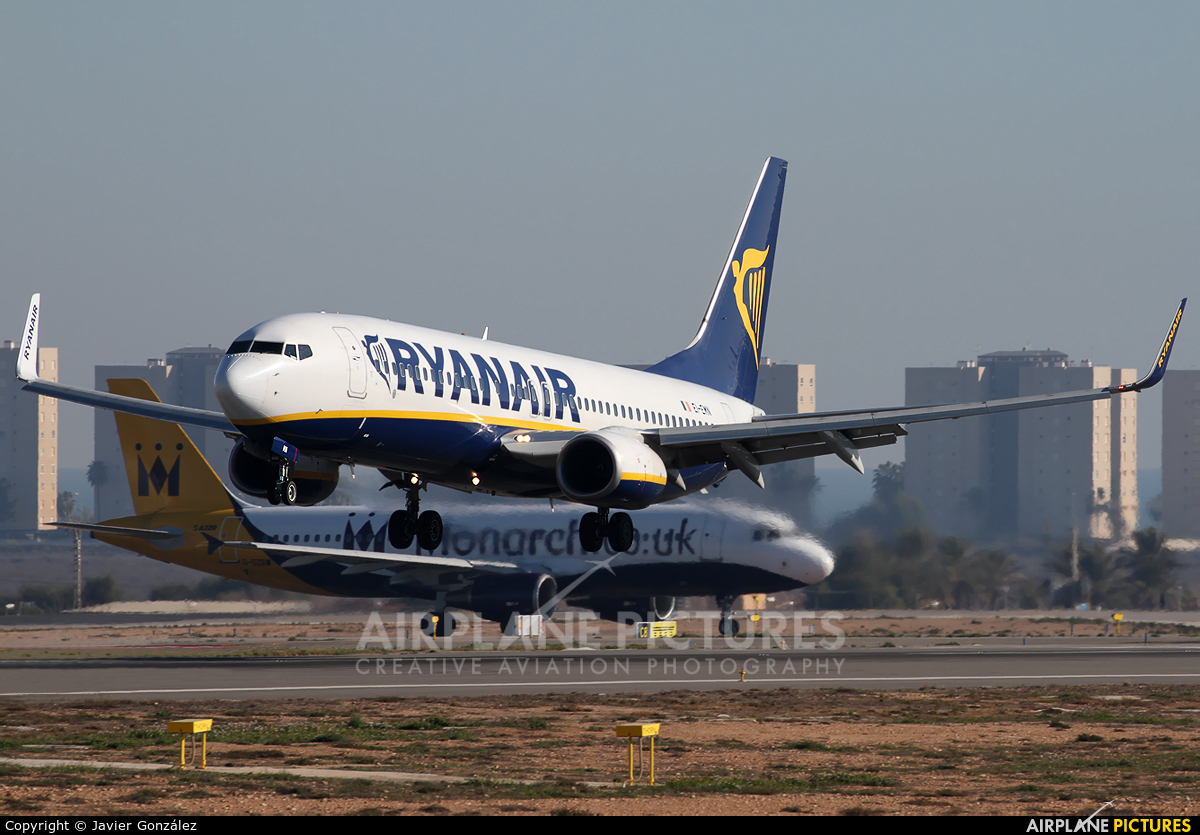Ryanair EI-EMN aircraft at Alicante - El Altet