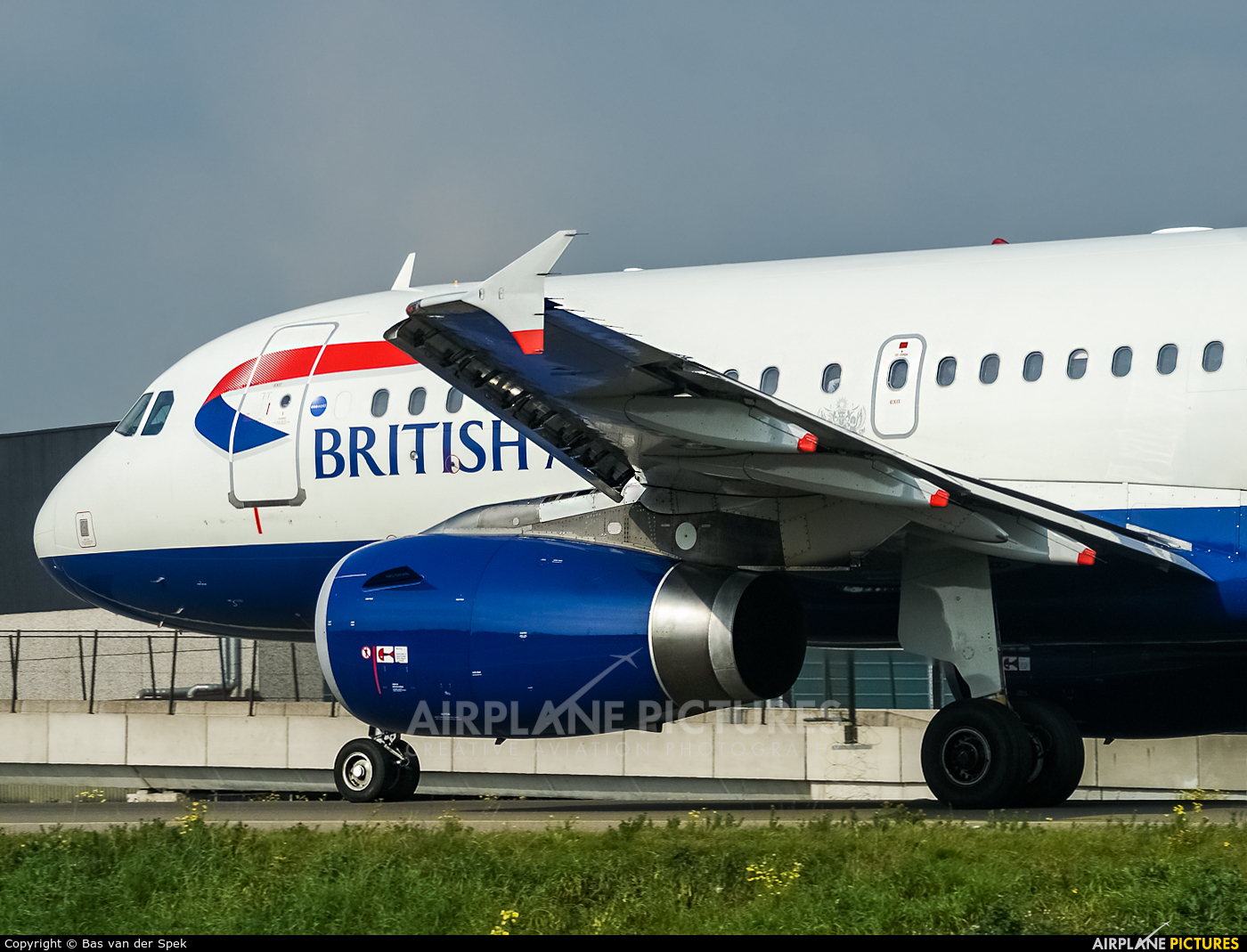 British Airways G-EUOE aircraft at Amsterdam - Schiphol