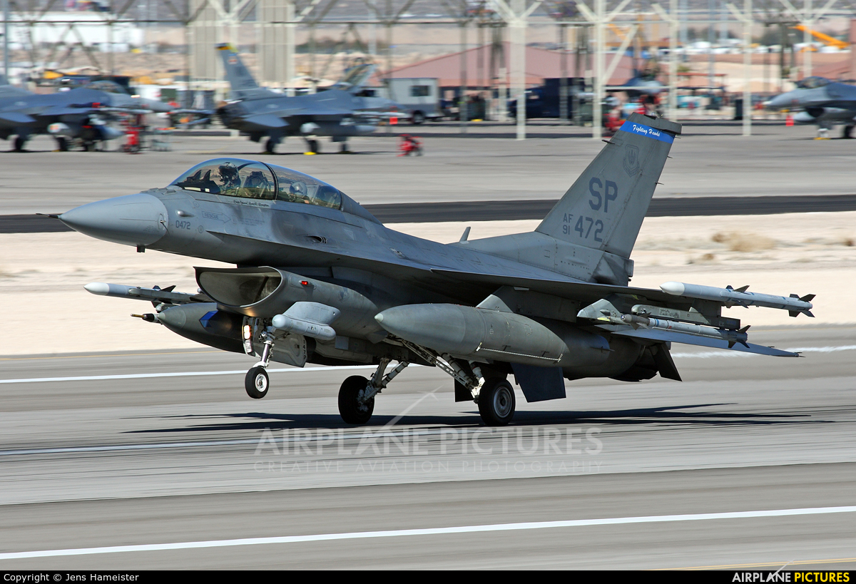 USA - Air Force 91-0472 aircraft at Nellis AFB