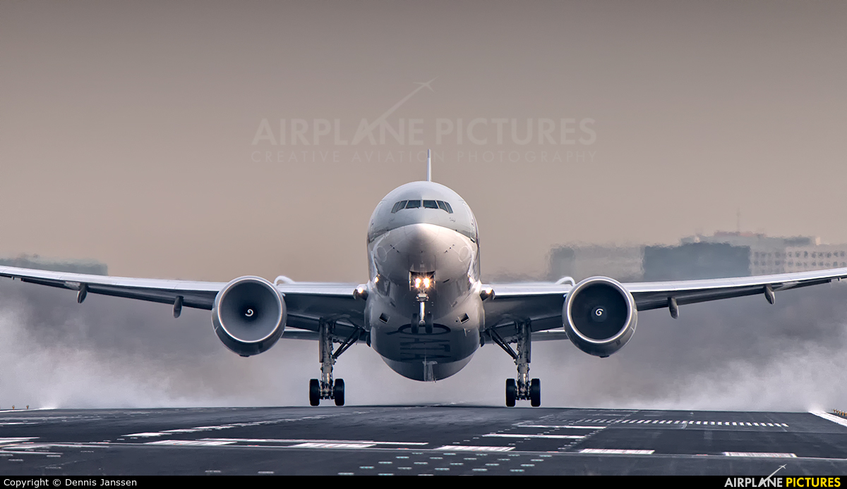 Qatar Airways Cargo A7-BFF aircraft at Amsterdam - Schiphol