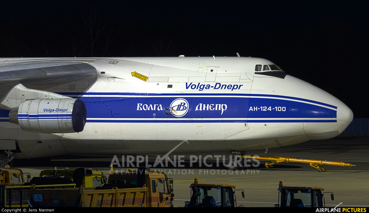 Volga Dnepr Airlines RA-82079 aircraft at Cologne Bonn - Konrad Adenauer