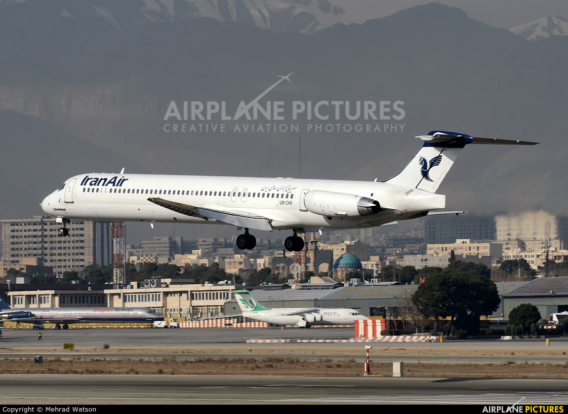 Iran Air UR-CHX aircraft at Tehran - Mehrabad Intl