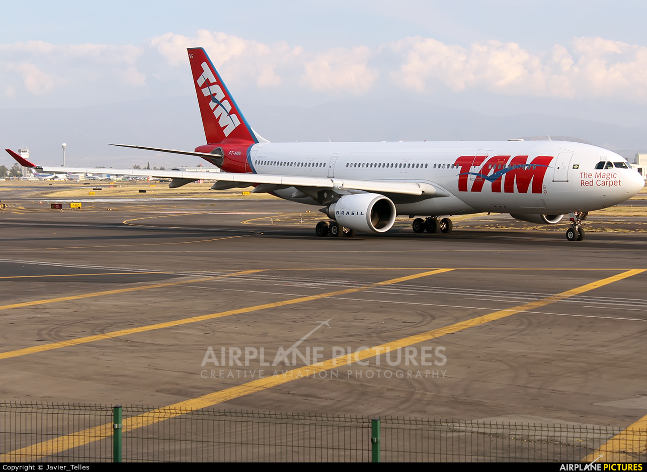TAM PT-MVG aircraft at Mexico City - Licenciado Benito Juarez Intl