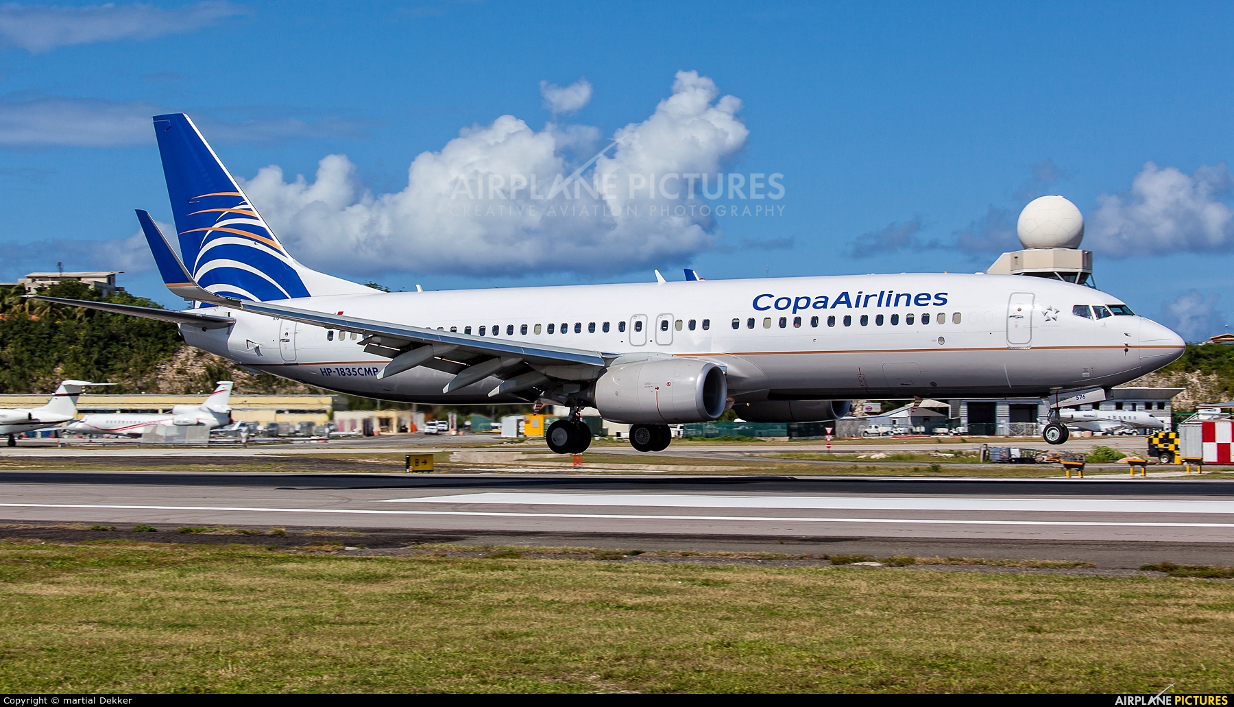 Copa Airlines HP-1835CMP aircraft at Sint Maarten - Princess Juliana Intl