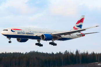 G-YMML - British Airways Boeing 777-200ER