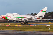 Oman Royal Flight Boeing 747SP in Hamburg title=