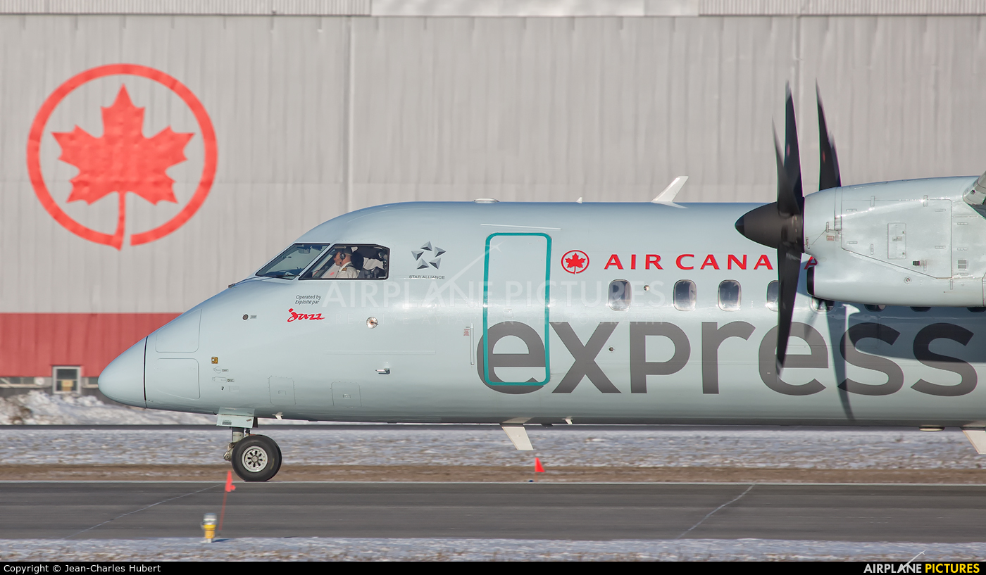Air Canada Express C-FJVV aircraft at Montreal - Pierre Elliott Trudeau Intl, QC