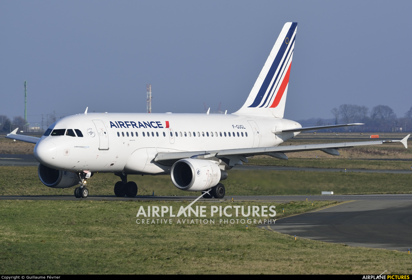 Air France F-GUGL aircraft at Paris - Charles de Gaulle