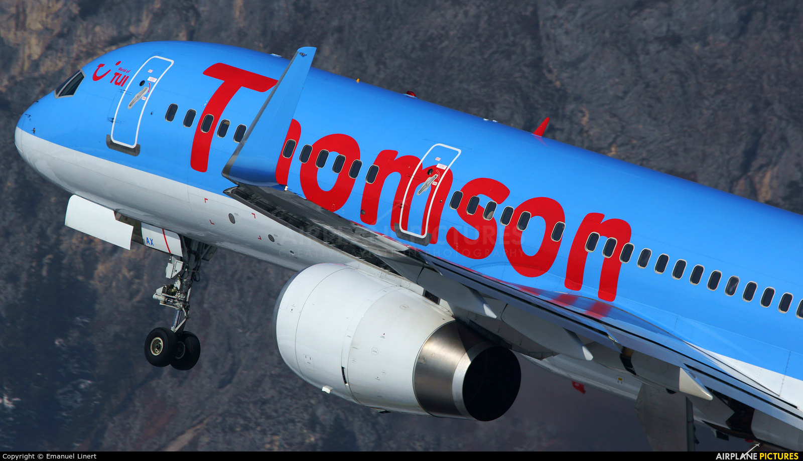Thomson/Thomsonfly G-BYAX aircraft at Innsbruck