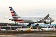 First American Airlines 787-8 maiden flight title=