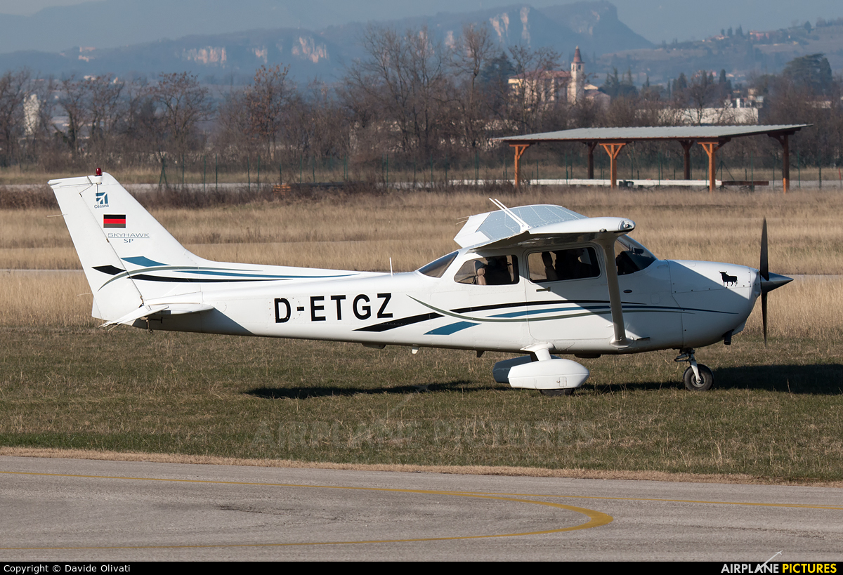 Private D-ETGZ aircraft at Verona - Boscomantico