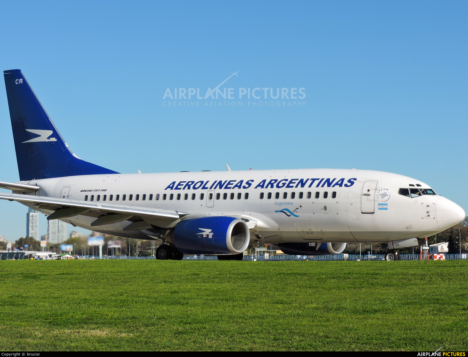 Aerolineas Argentinas LV-CCR aircraft at Buenos Aires - Jorge Newbery