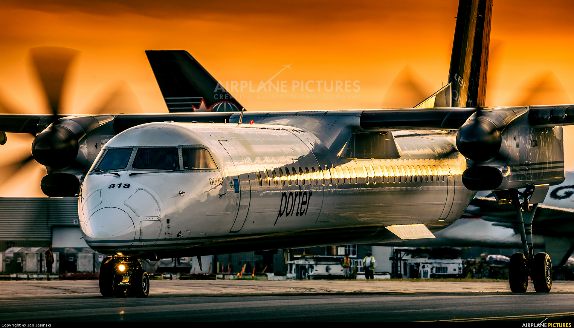Porter Airlines C-GLQX aircraft at Ottawa - Macdonald-Cartier Intl, ON