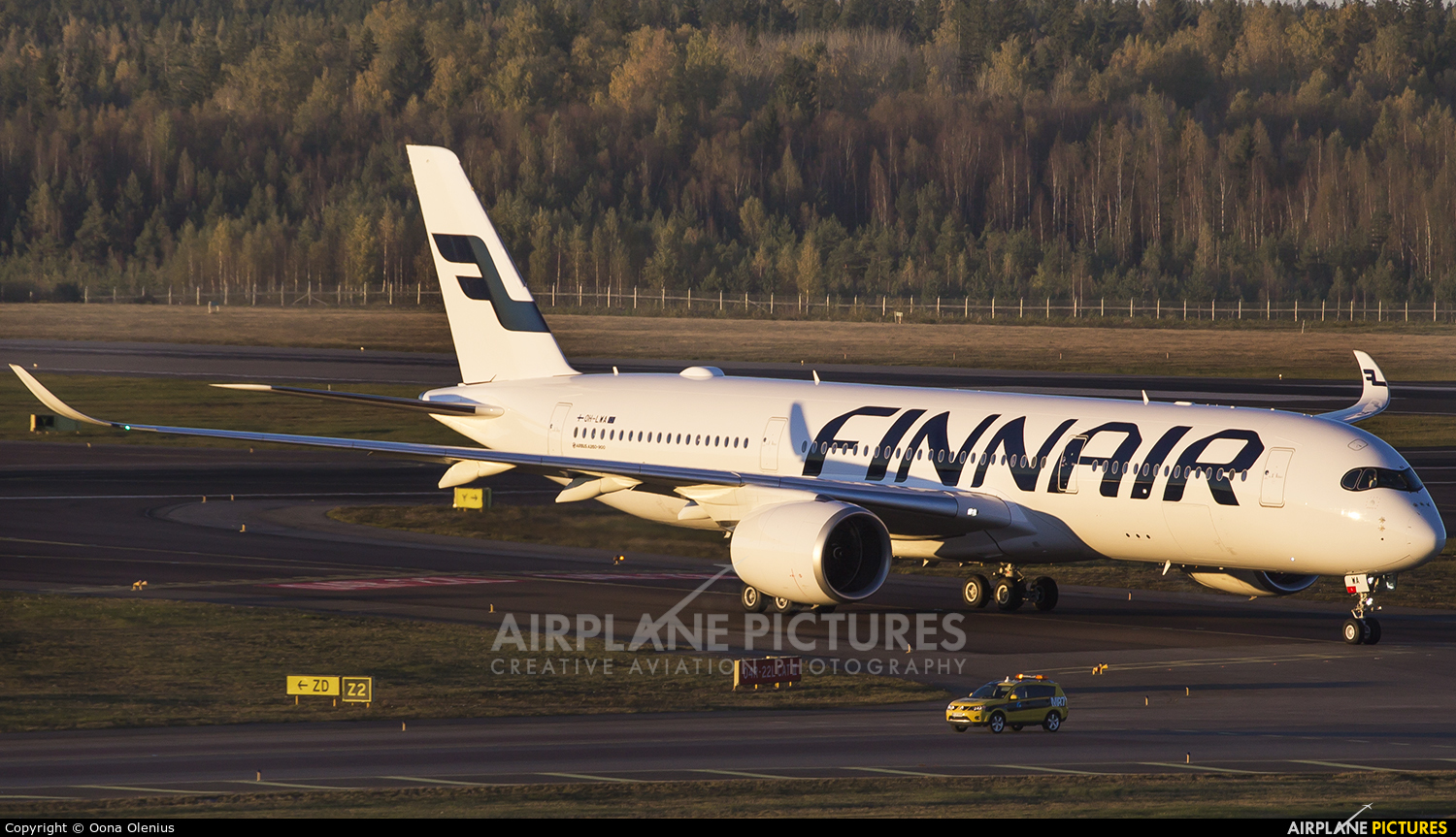 Finnair OH-LWA aircraft at Helsinki - Vantaa