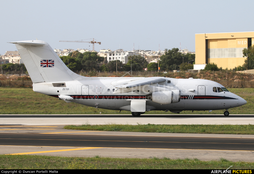 Royal Air Force ZE700 aircraft at Malta Intl