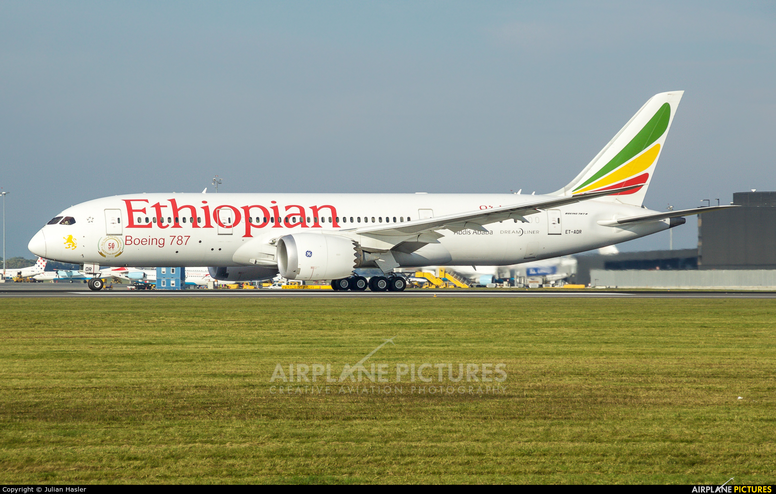 Ethiopian Airlines ET-ADR aircraft at Vienna - Schwechat