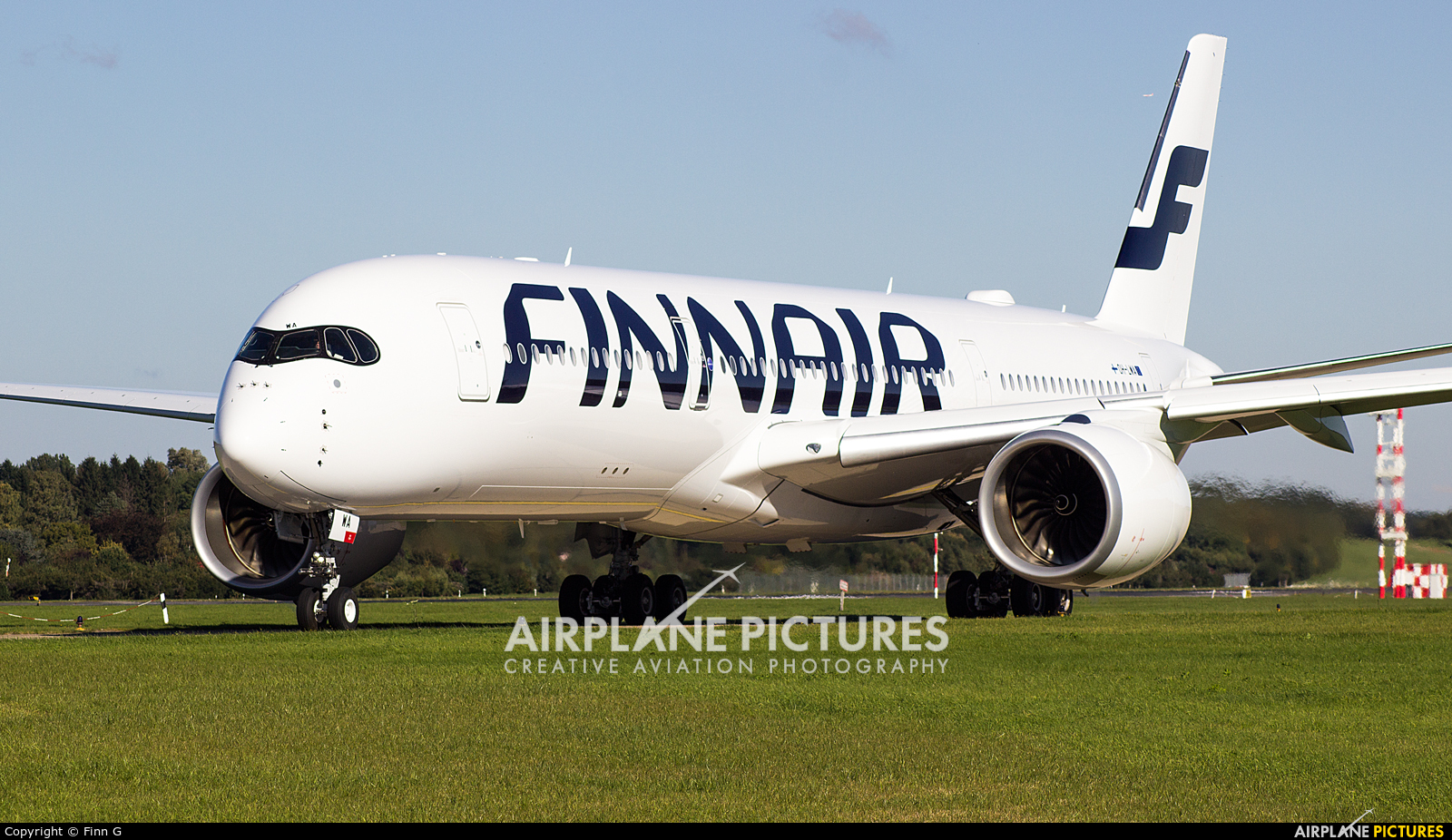 Finnair OH-LWA aircraft at Hamburg - Fuhlsbüttel