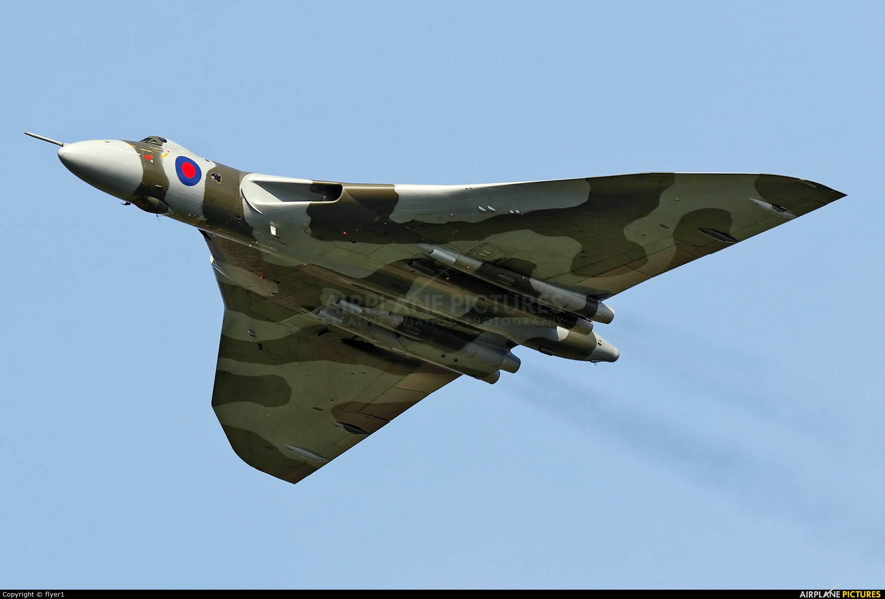 Vulcan to the Sky Trust G-VLCN aircraft at Off Airport - England