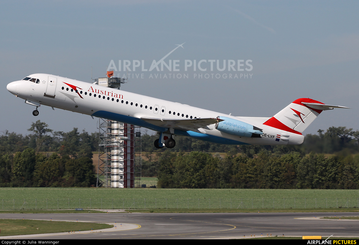 Austrian Airlines/Arrows/Tyrolean OE-LVF aircraft at Vienna - Schwechat
