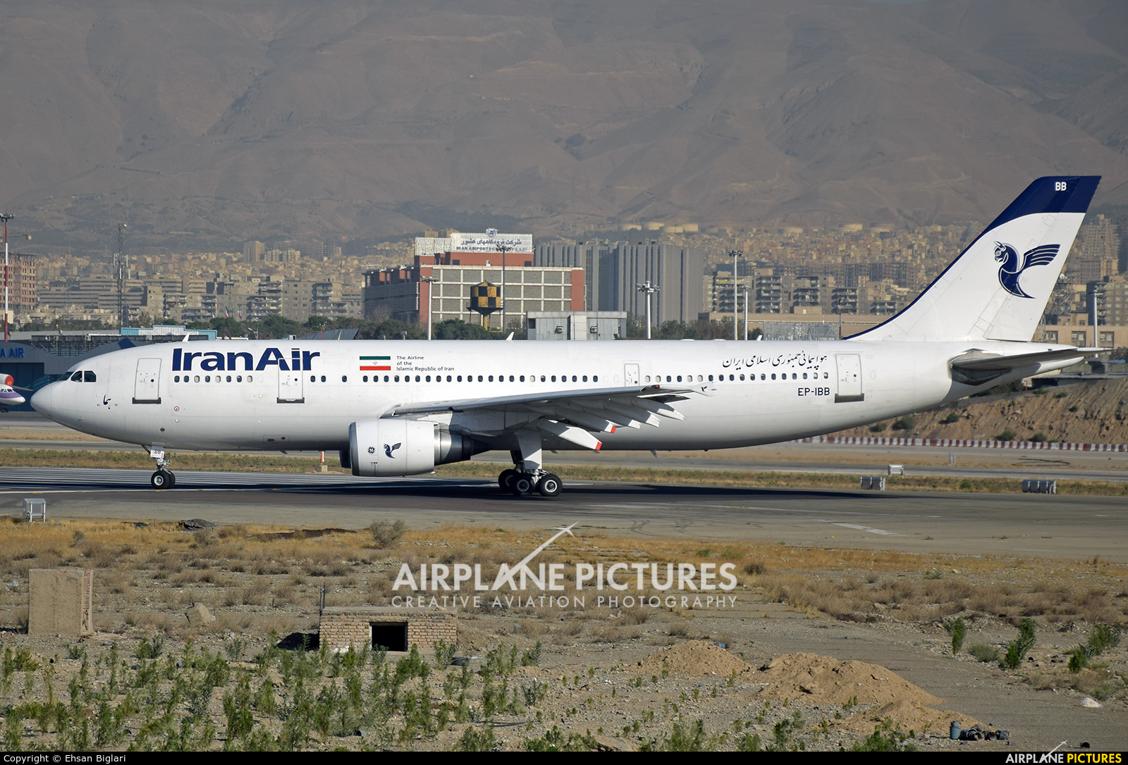 Iran Air EP-IBB aircraft at Tehran - Mehrabad Intl