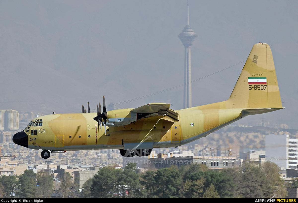 Iran - Islamic Republic Air Force 5-8507 aircraft at Tehran - Mehrabad Intl