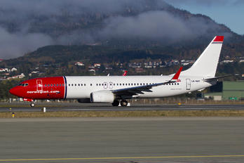 LN-NHF - Norwegian Air Shuttle Boeing 737-800
