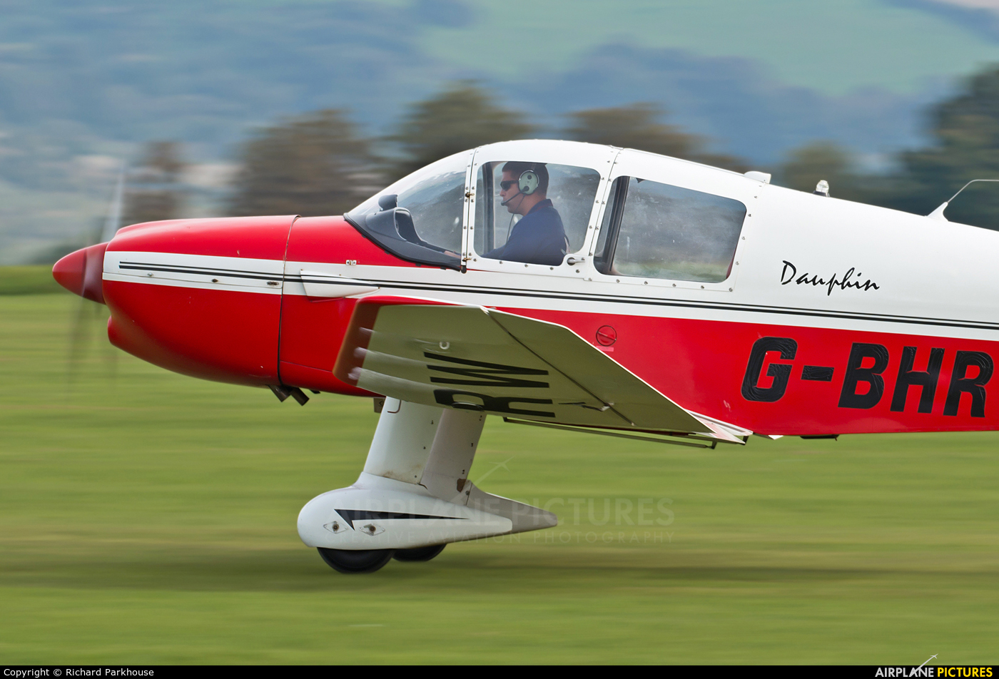 Private G-BHRW aircraft at Old Sarum