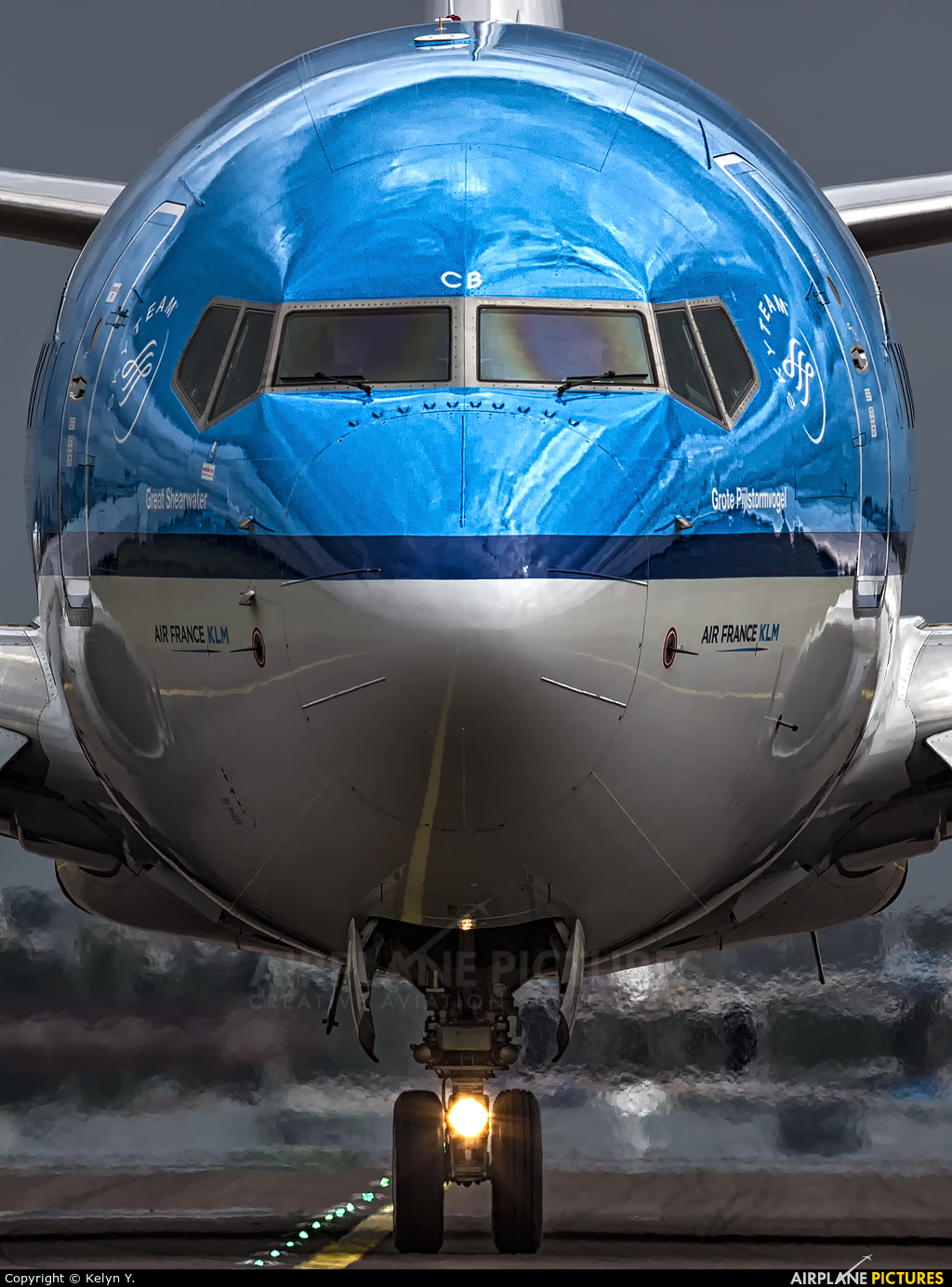 KLM PH-BCB aircraft at Amsterdam - Schiphol