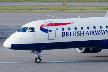 G-LCYM - British Airways - City Flyer Embraer ERJ-190 (190-100)