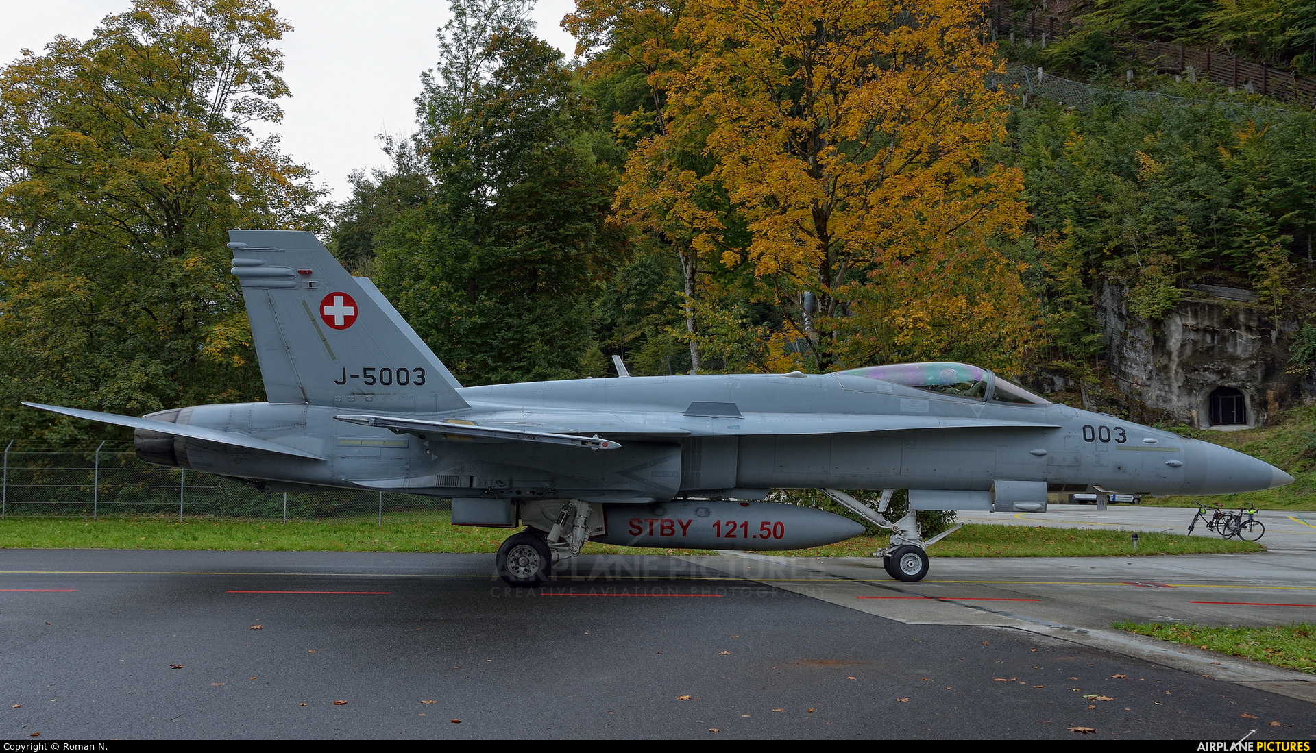 Switzerland - Air Force J-5003 aircraft at Meiringen