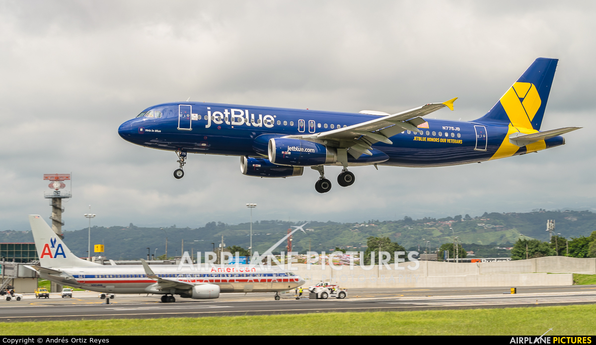JetBlue Airways N775JB aircraft at San Jose - Juan Santamaría Intl