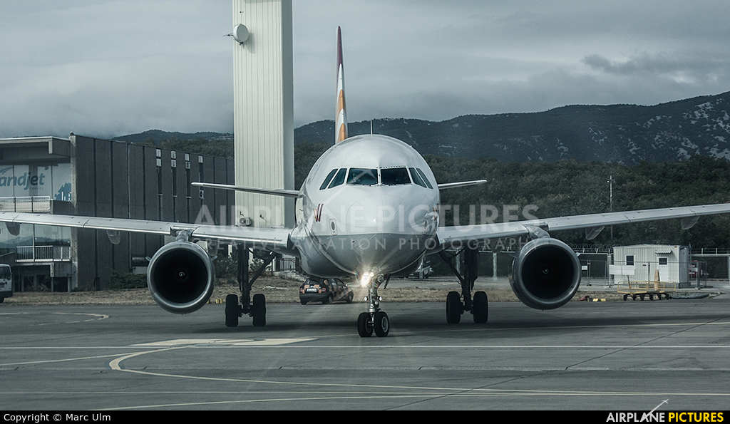 Germanwings D-AKNG aircraft at Rijeka