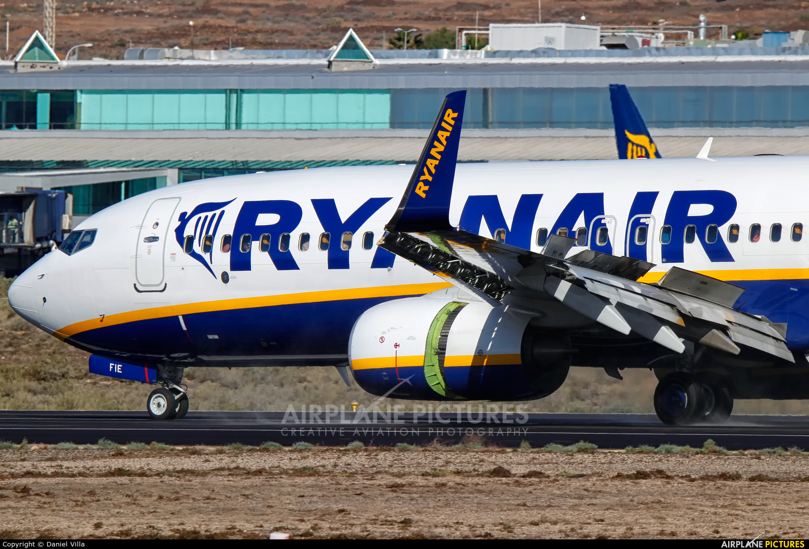 Ryanair EI-FIE aircraft at Tenerife Sur - Reina Sofia