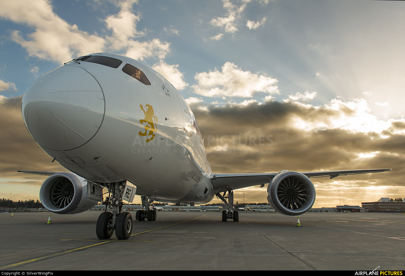 Ethiopian Airlines ET-ARE aircraft at Stockholm - Arlanda