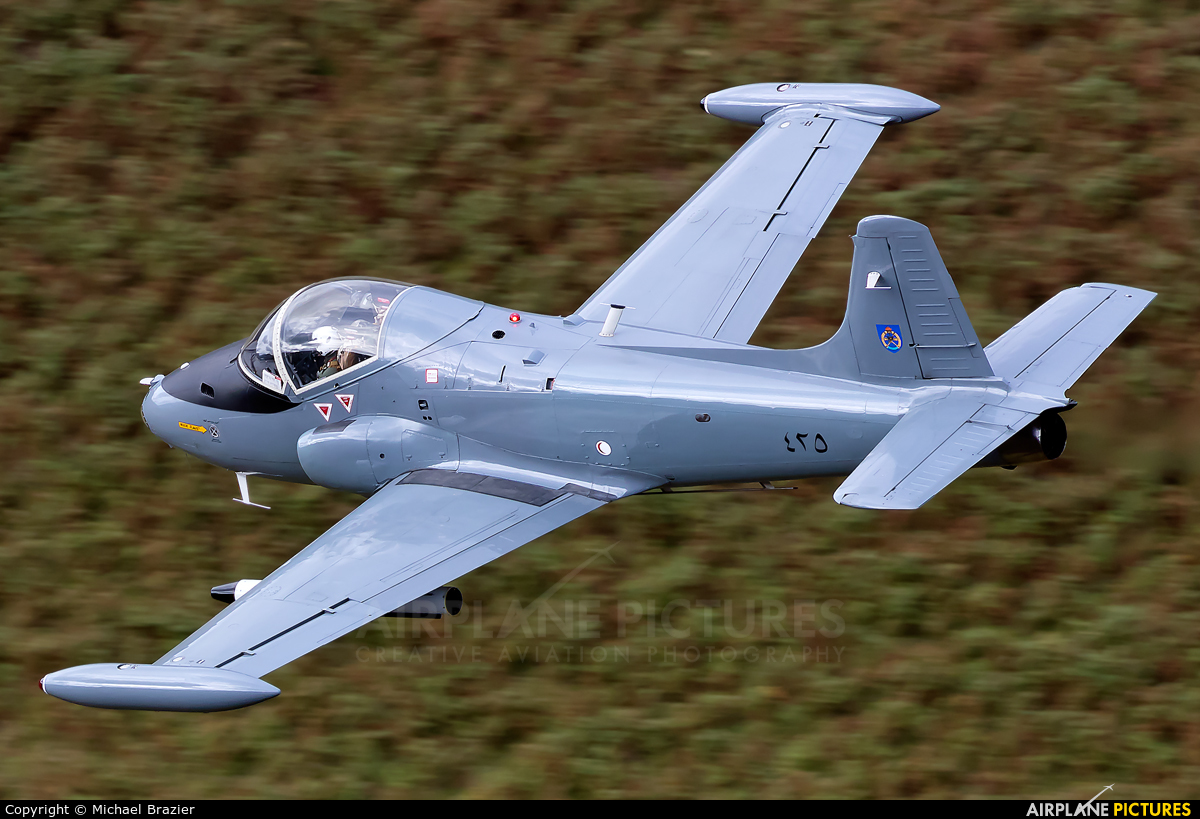 Strikemaster Flying Club G-SOAF aircraft at Machynlleth Loop - LFA 7