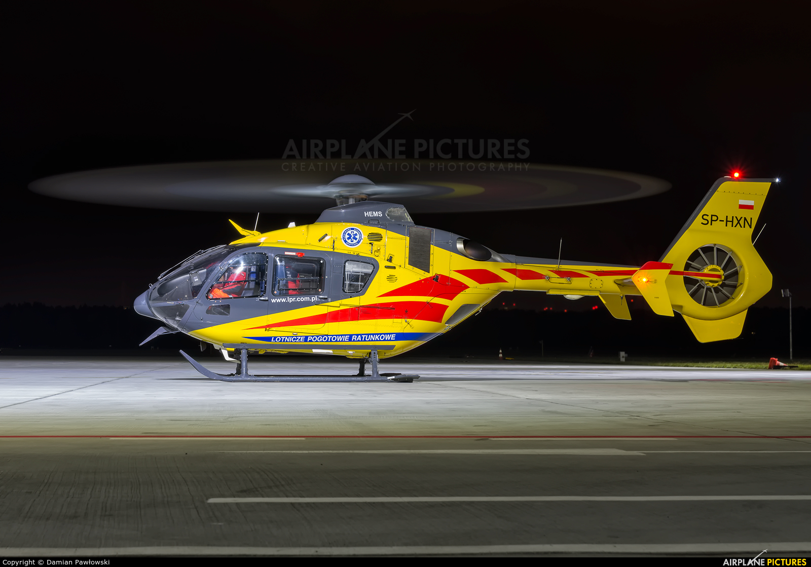 Polish Medical Air Rescue - Lotnicze Pogotowie Ratunkowe SP-HXN aircraft at Bydgoszcz - Szwederowo