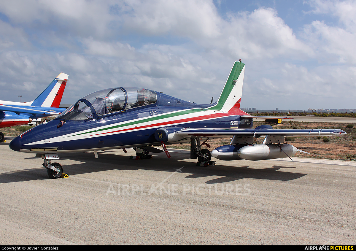 Italy - Air Force "Frecce Tricolori" MM54514 aircraft at Murcia - San Javier