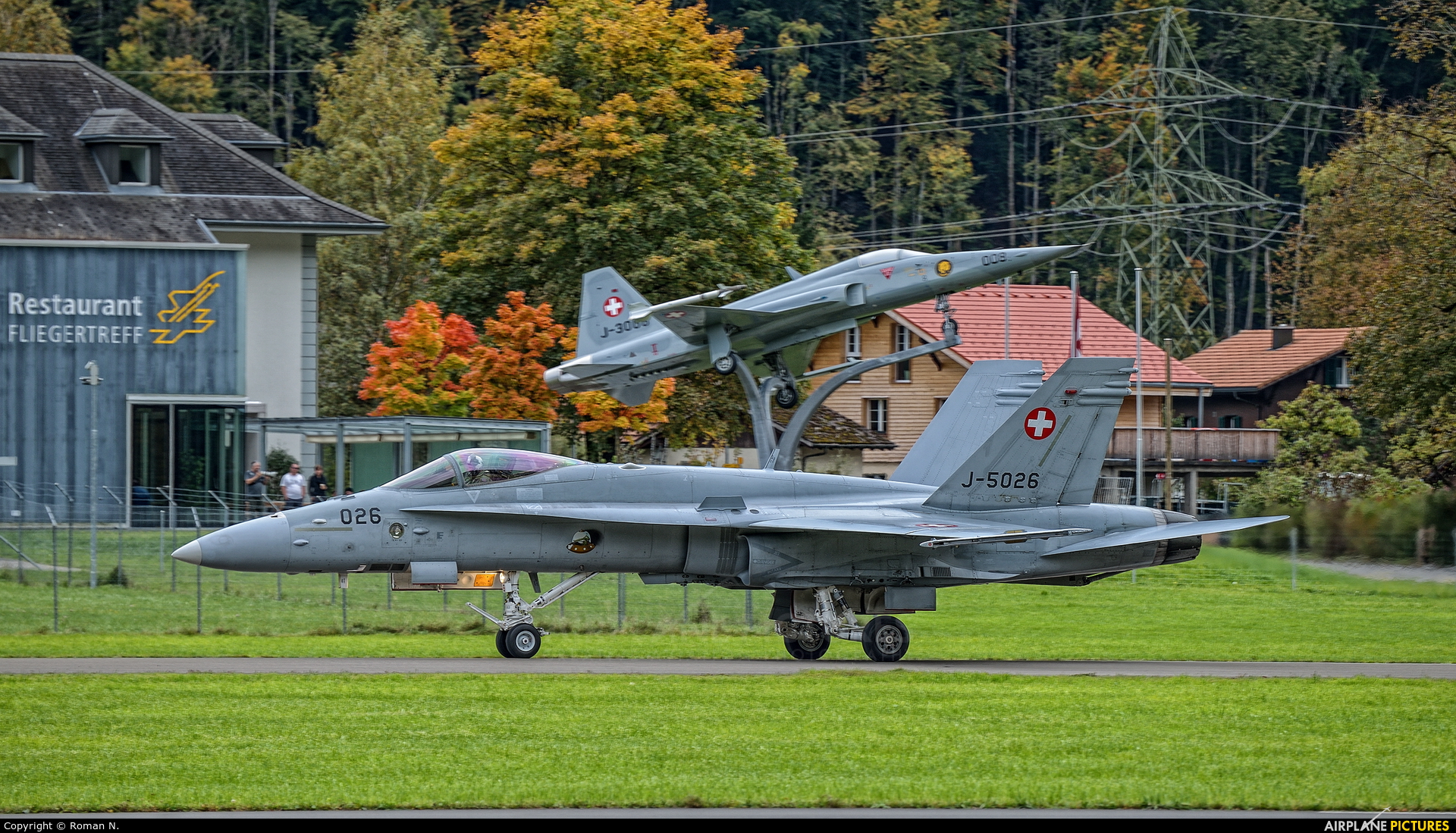 Switzerland - Air Force J-5026 aircraft at Meiringen