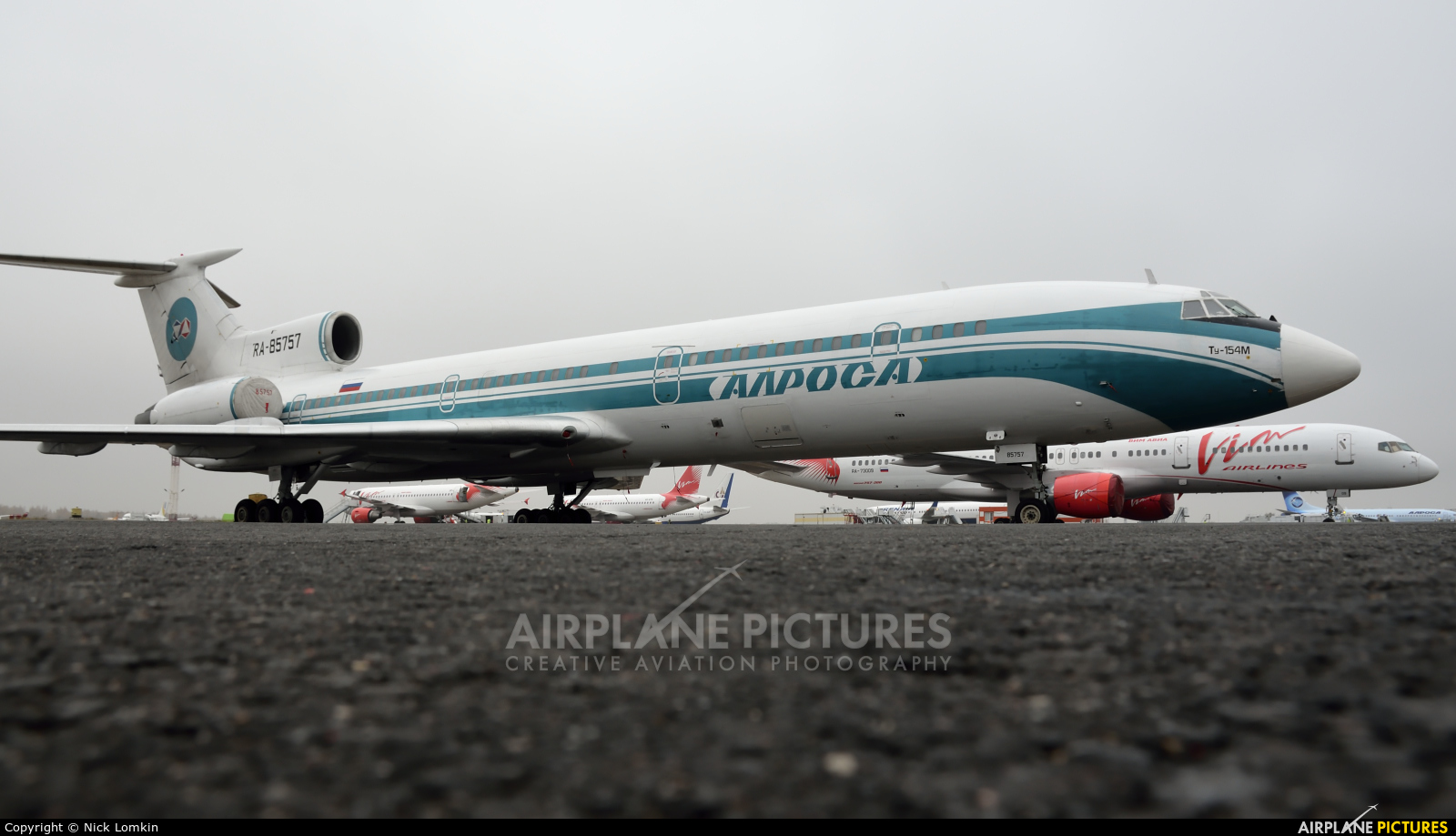 Alrosa RA-85757 aircraft at Moscow - Domodedovo