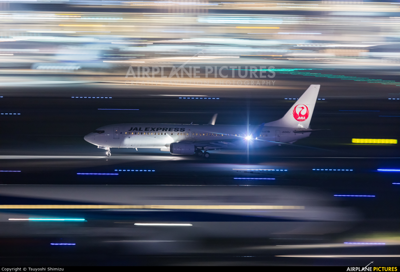 JAL - Express JA340J aircraft at Tokyo - Haneda Intl